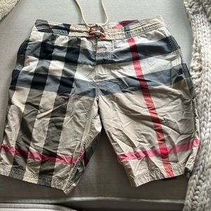 Burberry swim trunks